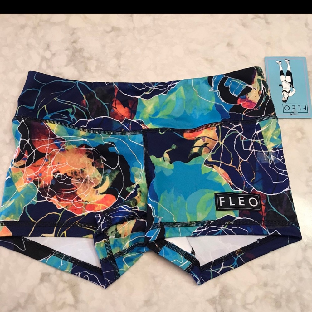 Fleo medium 3.25 Smash print crossfit shorts